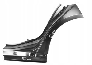 ALFA ROMEO GIULIA 2016- próg słupek C lewy zejście kolanko 50541129 1/3 MINIATURA