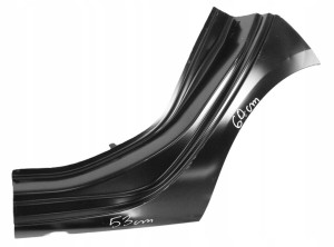 OPEL ASTRA J 4 IV P10 2009-2016 Próg słupek lewy 13442507 13442116 39164860 2/3 MINIATURA