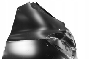 OPEL CORSA E 5D X15 2014-2019 tylny lewy błotnik 39098995 4/4 MINIATURA