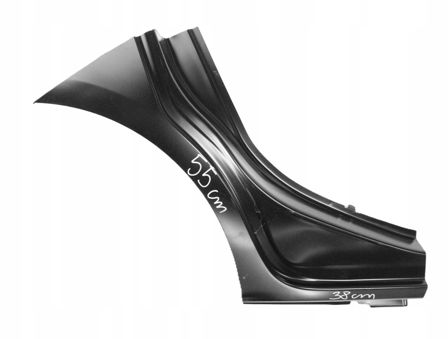 OPEL CORSA E X15 2014-2019 5D próg słupek C prawy zejście kolanko 39098997 1/3