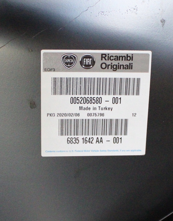 FIAT TIPO 2 II HB 5D 2015-2024 Tylny tył prawy błotnik 52068580 5/5