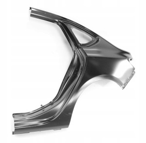 OPEL ASTRA J 4 IV SEDAN 2012-2020 tylny lewy błotnik 13442122 3/4 MINIATURA