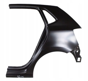 VW POLO 6R4 6C4 5D HB 2009-2017 Tylny lewy błotnik 6R4809843A 6R4809843