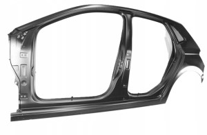 VW POLO 2G4 5D HB 2017- Tylny lewy błotnik 2G4809051C 2G4809051E 2/4 MINIATURA