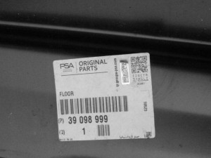 OPEL CORSA E X15 2014-2019 5D próg słupek prawy 39098999 4/4 MINIATURA