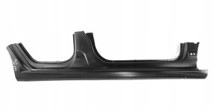 SKODA CITIGO 1S4 2011-2023 5D próg słupek prawy 1S4809604 1/3 MINIATURA