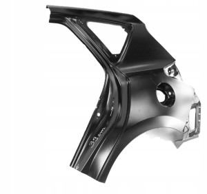 TOYOTA AURIS 2 E18 HB 2012-2018 tylny lewy błotnik 6160202401 61602-02401 3/4 MINIATURA