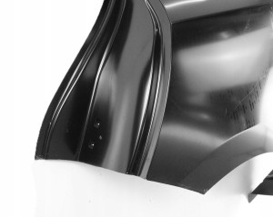 RENAULT LATITUDE tylny lewy błotnik 760011020R 760014168R 760013805R 4/4 MINIATURA