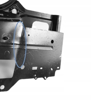 JEEP COMPASS 2 II 2016-2025 tylny pas ściana 53461378 52142850 6/6 MINIATURA