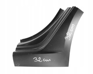 AUDI A3 S3 SPORTBACK 8V4 2013-2019 Tylny lewy błotnik 8V4809837 8V4809837A 1/3 MINIATURA