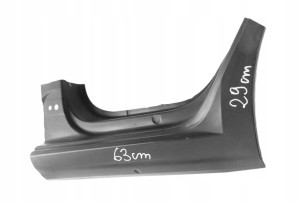 SKODA CITIGO 1S4 5D 2010-2022 próg słupek lewy 1S4809603 2/3 MINIATURA