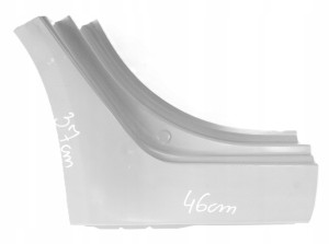 HYUNDAI IX20 IX-20 10-21 Tylny prawy błotnik słupke C 71504-1PC00 1/3 MINIATURA