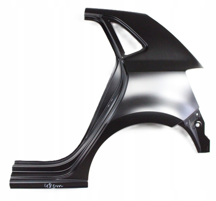 VW POLO 6R4 6C4 5D HB 2009-2017 Tylny lewy błotnik 6R4809843A 6R4809843 1/2