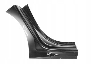 AUDI A3 S3 8Y4 SPORTBACK 2020-2026 próg słupek C prawy 8Y4809840 1/3 MINIATURA