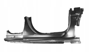 TOYOTA PROACE CITY 2019-2026 próg słupek prawy 9827656680 9827670480 3/4 MINIATURA