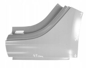 TESLA 3 III MODEL 3 LIFT NV35 2024- próg zejście słupek C lewy 1910792SCA