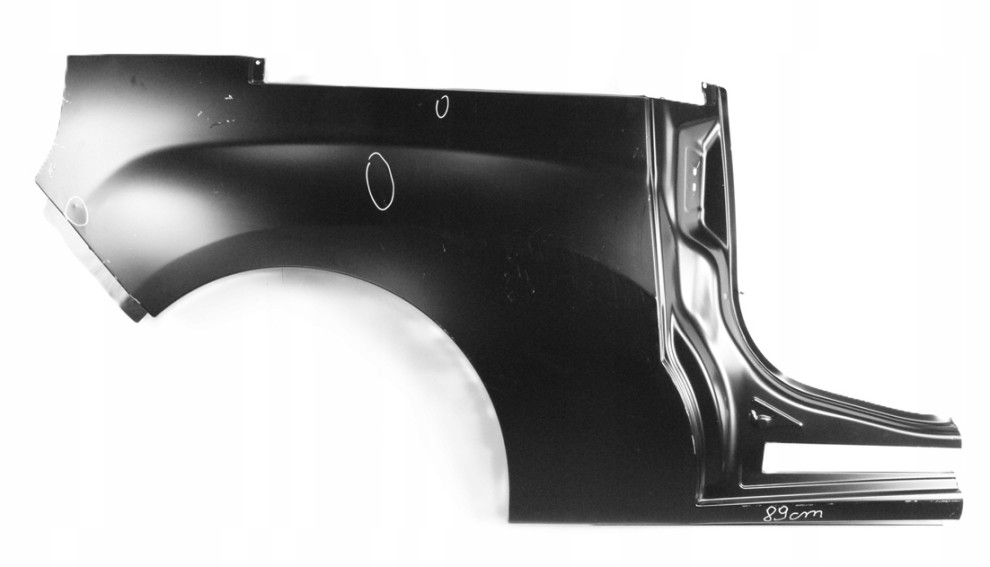 OPEL COMBO D L2 MAXI X12 2010-2021 tylny prawy błotnik 95510054 2/4