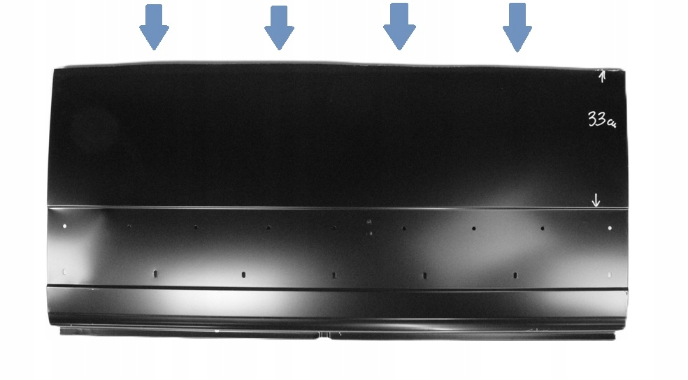 PEUGEOT BOXER 2006-2026 tylny lewy błotnik 1342668080 2/4