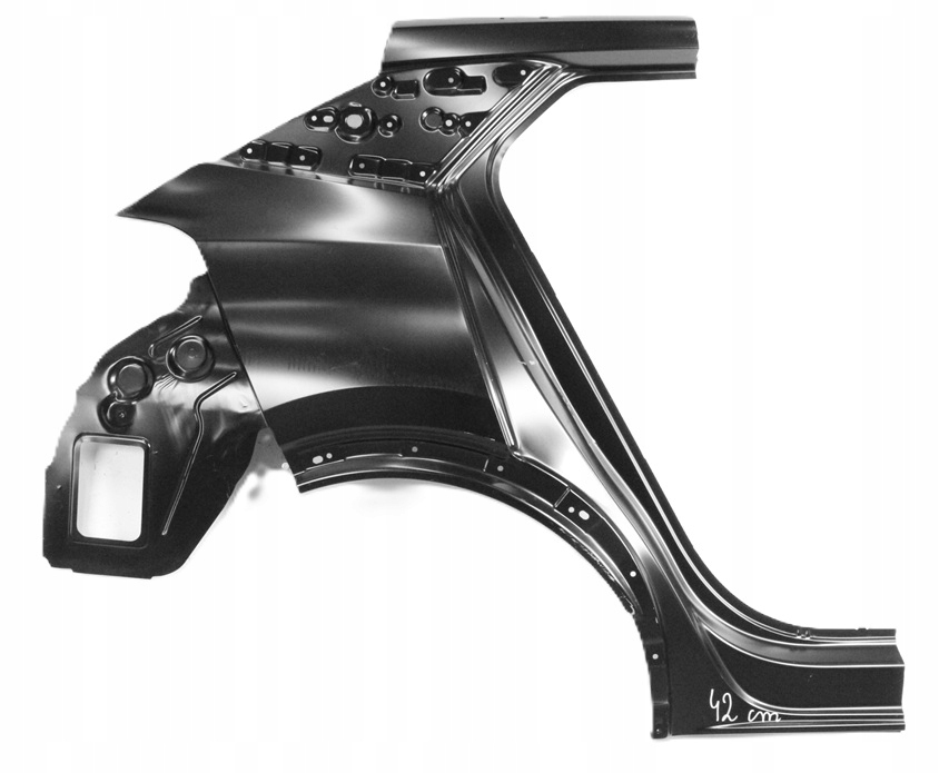 PEUGEOT 2008 E-2008 2 II 2019- tylny prawy błotnik 1656244780 1660733180 1/3