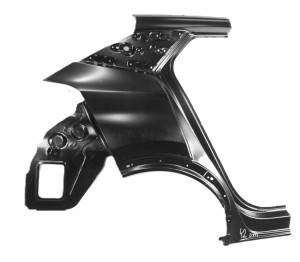 PEUGEOT 2008 E-2008 2 II 2019- tylny prawy błotnik 1656244780 1660733180 3/3 MINIATURA