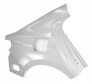 SKODA SUPERB 4 IV 5D HB 3P0 2024-2026 tylny błotnik prawy 3P0809838 2/3 MINIATURA