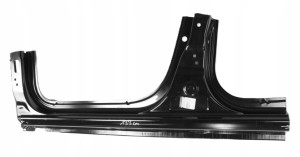 DACIA SANDERO 2 II 2012-2020 próg słupek lewy 764613168R 2/3 MINIATURA