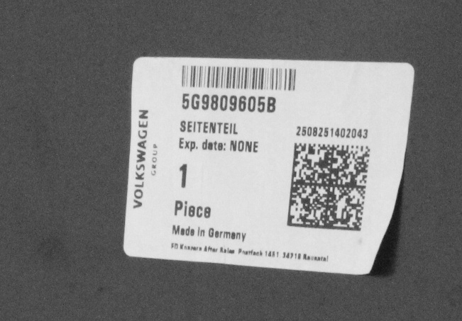 VW GOLF 7 VII KOMBI 5G9 2012-2019 słupek A lewy szybowy dachowy 5G9809605G 4/4