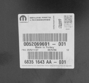 FIAT TIPO 2 II 356 357 2015-2024 próg słupek prawy 52069691 52069397 5/5 MINIATURA