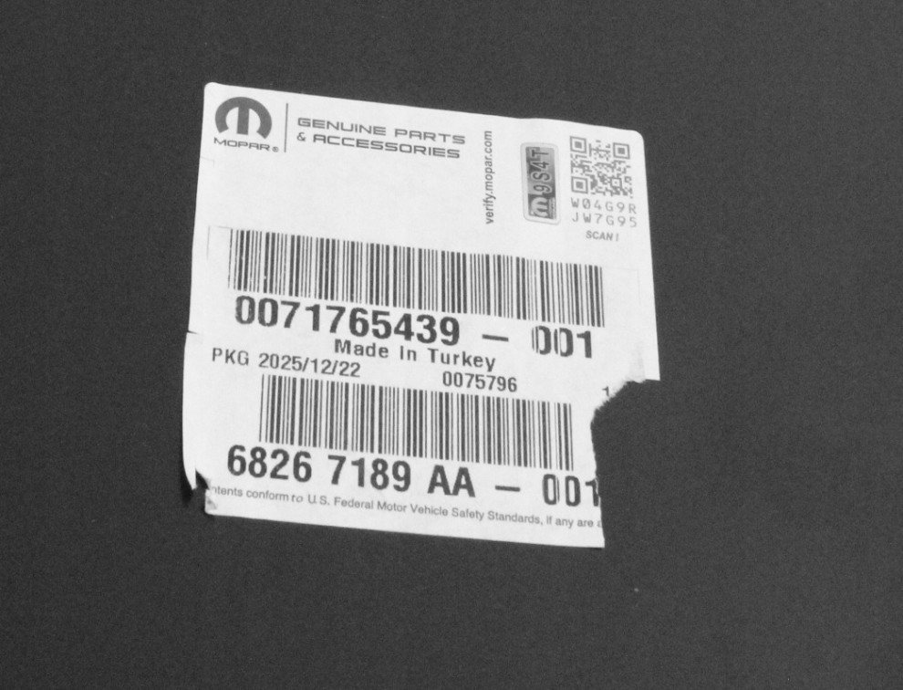 FIAT DOBLO MAXI 2 II X12 L2 263 2010-2021 tylny prawy błotnik 71765439 5/5