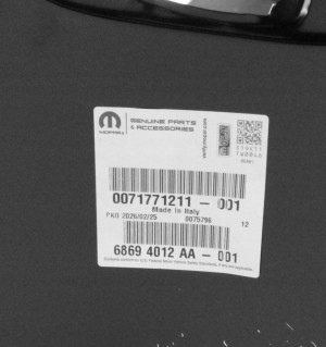 FIAT PANDA 3 III 312 319 2012-2024 tylny błotnik prawy 71771211 4/6 MINIATURA