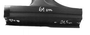 AUDI A4 S4 B9 LIFT 8W5 8W9 2019- próg słupek B prawy 8W5809848C 8W9809848C 4/6 MINIATURA