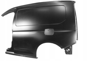 VW CADDY 5 V L1 2K7 2020-2026 tylny tył błotnik lewy 2K7809843D 3/5 MINIATURA