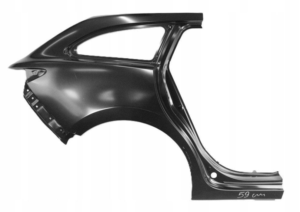 MAZDA 6 GJ KOMBI 2012-2024 tylny tył prawy błotnik GHY67041X GHY6-70-41X 1/4