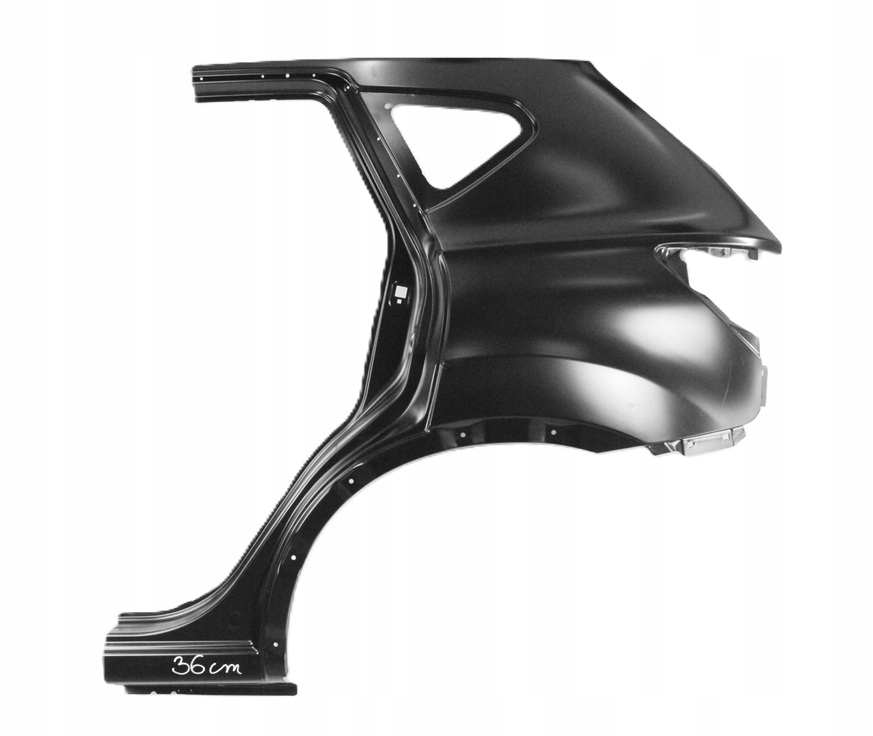 NISSAN QASHQAI 1 I J10 2007-2013 tylny lewy błotnik G8113-JD0MA G8113JD0MA 1/4