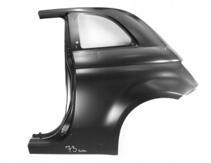 FIAT 500 3D 2007-2020 tylny tył błotnik lewy 71754026