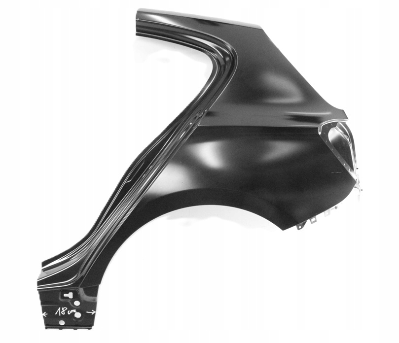 BMW 1 F20 2011-2018 5D tylny tył lewy błotnik 41007284387 1/1