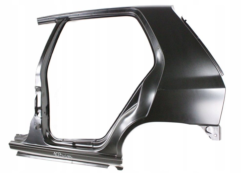 RENAULT CLIO 1 1990-1998 5D Tylny lewy błotnik próg słupek bok 7751465415 2/3