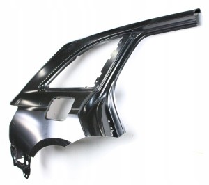 AUDI A4 S4 B9 LIFT KOMBI 8W9 2019-2024 tylny prawy błotnik 8W9809838C 2/5 MINIATURA