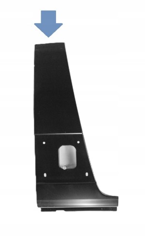 CITROEN JUMPER 2006-2026 próg słupek B prawy 46858004 1678186980 2/4 MINIATURA