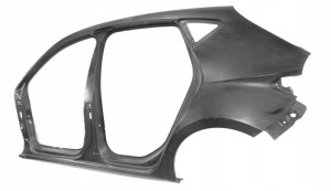 SEAT CUPRA LEON 4 5FA 5D HB KL1 2020-2026 tylny tył lewy błotnik 5FA809605B 2/3 MINIATURA