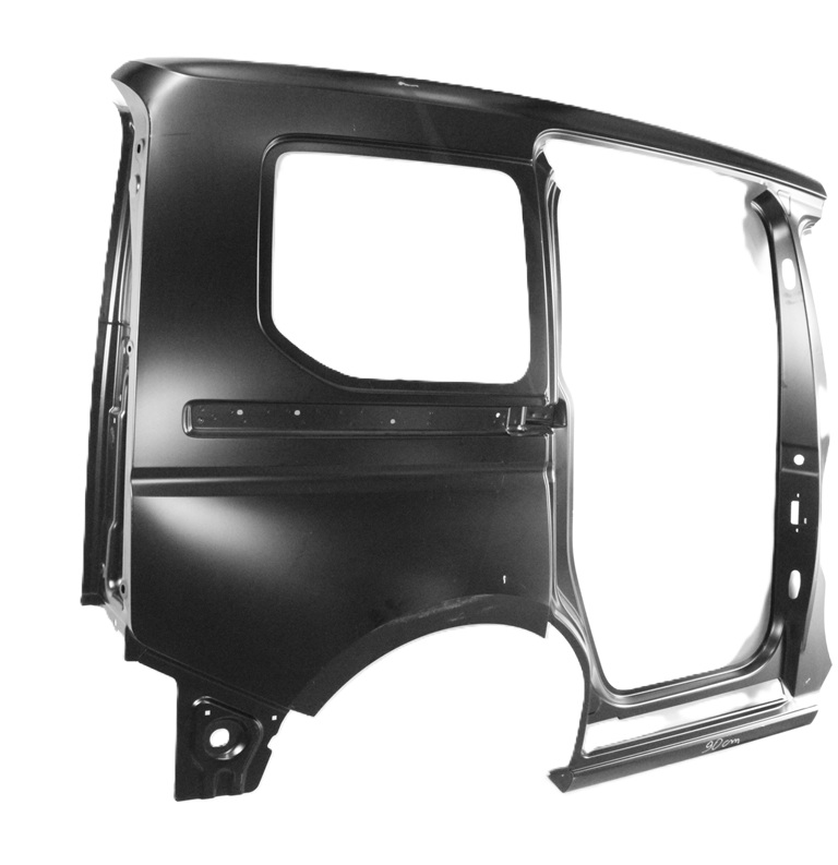 VW CADDY 5 V L1 2K7 2021-2026 tylny tył błotnik prawy 2K7809604C 2/3