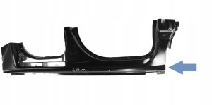 PEUGEOT PARTNER 4 IV K9 L2 MAXI 2019-2026 próg słupek prawy 9827670480 5/6 MINIATURA