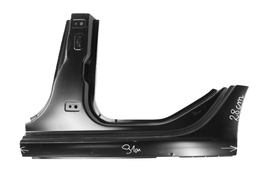 SEAT IBIZA 5 V KJ1 6F0 2017-2026 próg słupek lewy 6F0809839 6F0809605C 2/5
