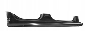 SKODA OCTAVIA 3 5E5 5E9 2012-2019 próg słupek prawy 5E5809602C 5E9809602C 4/4 MINIATURA