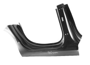 AUDI A4 S4 B9 LIFT 8W5 8W9 19-24 próg słupek prawy 8W5809848C 8W9809848C 2/3 MINIATURA
