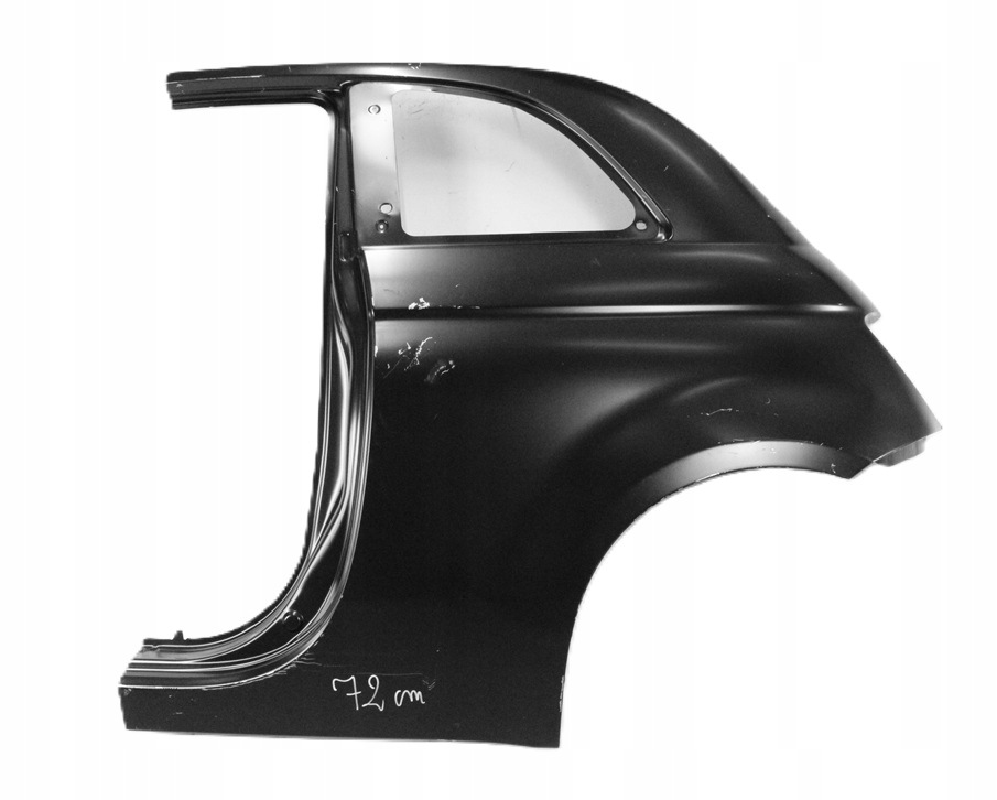 FIAT 500 3D 2007-2020 tylny tył błotnik lewy 71754026 1/4