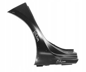 OPEL ASTRA J 4 P10 tylny błotnik prawy słupek C 13442123 13442530 13442639 3/3 MINIATURA