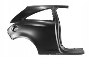 OPEL CORSA D S07 2006-2015 3D tylny tył prawy błotnik 13236236