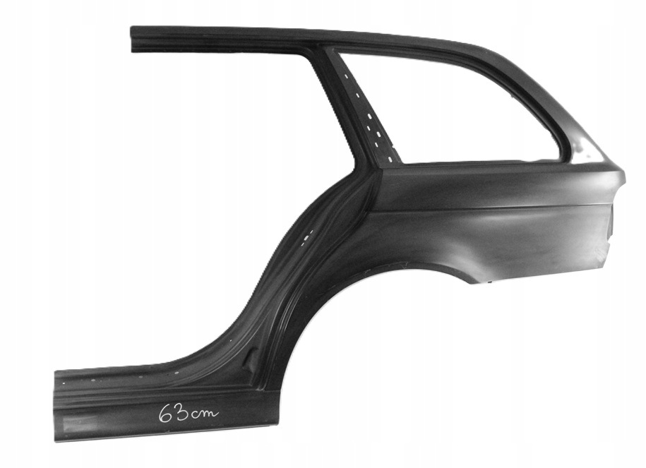 BMW 5 KOMBI TOURING E39 1995-2003 tylny tył lewy błotnik 41008158005 2/4