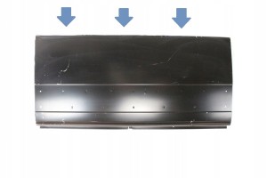 TOYOTA PROACE MAX 2024- tylny lewy błotnik środkowy 1342668080 2/4 MINIATURA